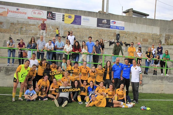 Lusitânia de Lourosa FC sobe à II Divisão Nacional Feminina