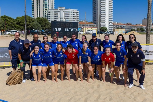 CD Feirense segue para as meias-finais do Campeonato Nacional Feminino de Futebol de Praia